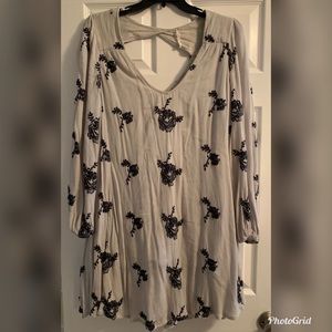 Free People mini swing dress